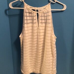 Inc pullover top in white. Size no